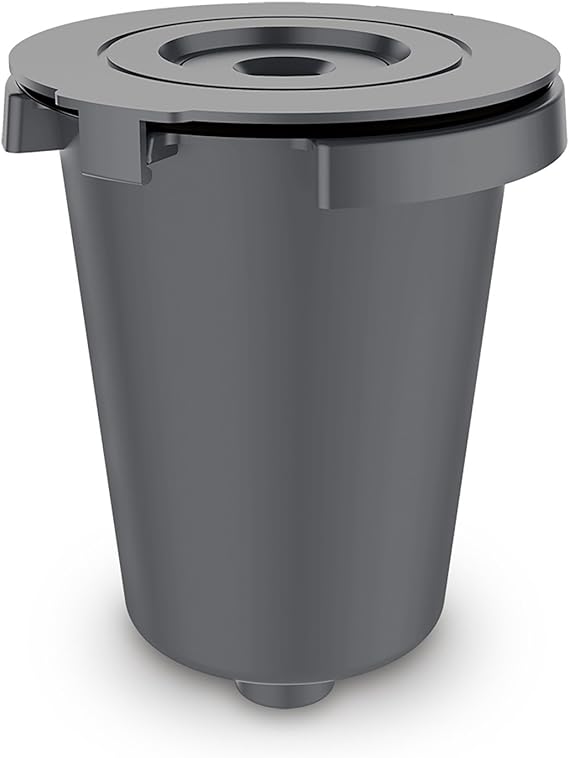 Cuisinart SS-RFC HomeBarista - Taza de filtro reutilizable – Prepara café o té y deja caer plástico desperdiciado de cápsulas de una sola porción con accesorios de café sostenibles, color gris Cuisinart SS-RFC HomeBarista - Taza de filtro reutilizable – Prepara café o té y deja caer plástico desperdiciado de cápsulas de una sola porción con accesorios de café sostenibles, color gris